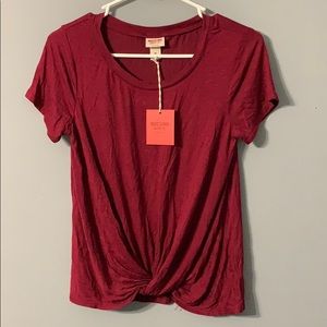Maroon Mossimo shirt